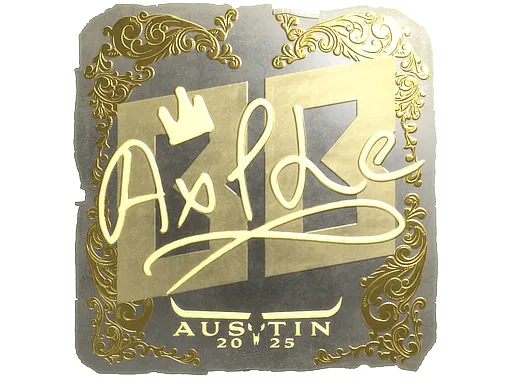 印花 | Ax1Le（金色）| 2025年奥斯汀锦标赛