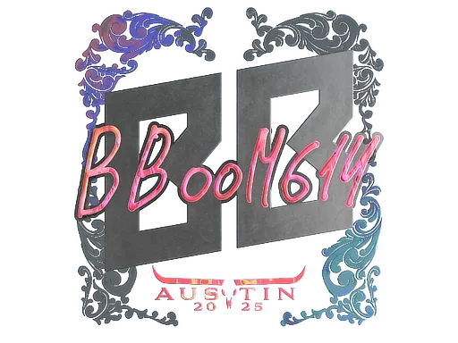 印花 | Boombl4（全息）| 2025年奥斯汀锦标赛