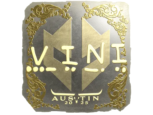 印花 | VINI(金色)| 2025年奥斯汀锦标赛