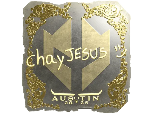 印花 | chayJESUS（金色）| 2025年奥斯汀锦标赛