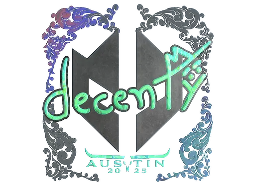印花 | decenty（全息）| 2025年奥斯汀锦标赛