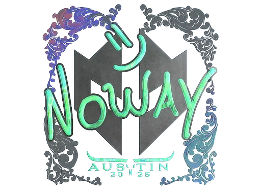印花 | noway（全息）| 2025年奥斯汀锦标赛