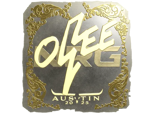印花 | oSee（金色）| 2025年奥斯汀锦标赛