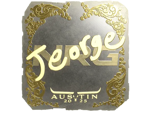 印花 | jeorge（金色）| 2025年奥斯汀锦标赛