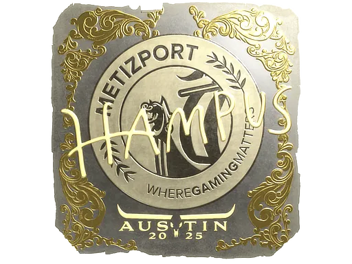 印花 | hampus（金色）| 2025年奥斯汀锦标赛
