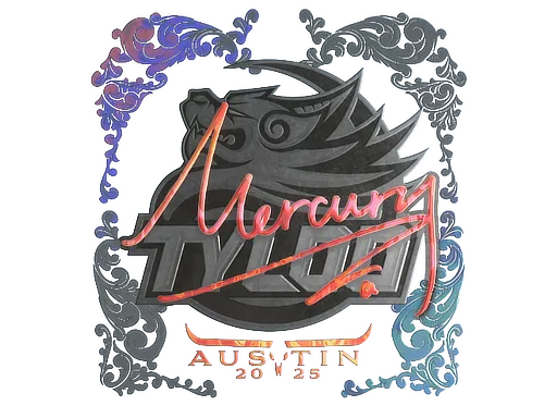 印花 | Mercury（全息）| 2025年奥斯汀锦标赛