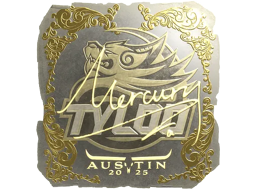 印花 | Mercury（金色）| 2025年奥斯汀锦标赛