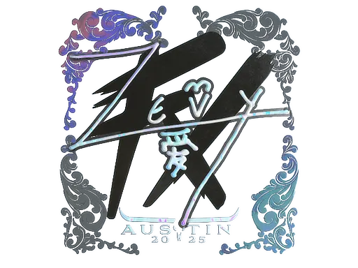印花 | zevy（全息）| 2025年奥斯汀锦标赛
