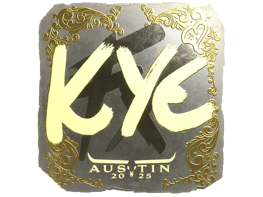 印花 | kye（金色）| 2025年奥斯汀锦标赛