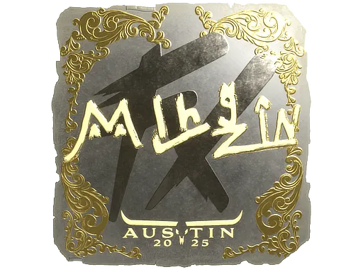 印花 | mlhzin(金色)| 2025年奥斯汀锦标赛