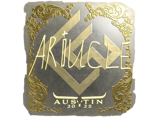 印花 | Ariucle（金色）| 2025年奥斯汀锦标赛