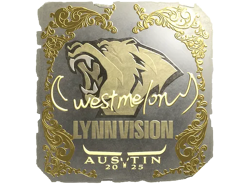 印花 | westmelon(金色)| 2025年奥斯汀锦标赛
