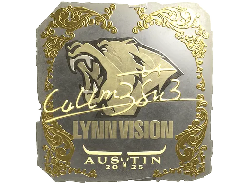 印花 | C4LLM3SU3（金色）| 2025年奥斯汀锦标赛