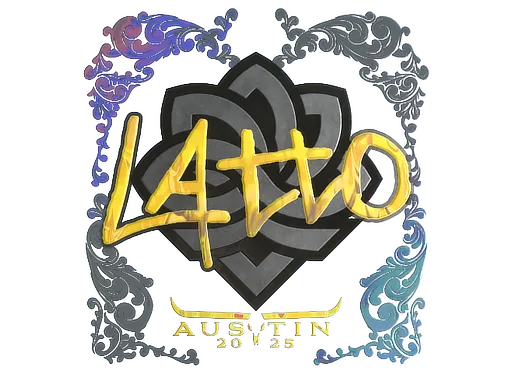 印花 | latto（全息）| 2025年奥斯汀锦标赛
