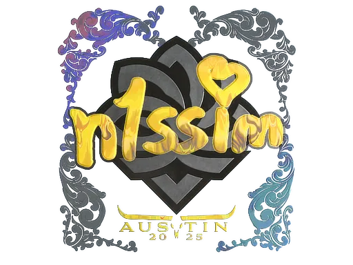 印花 | n1ssim(全息)| 2025年奥斯汀锦标赛