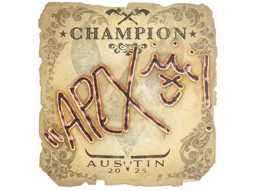 印花 | apEX（冠军）| 2025年奥斯汀锦标赛