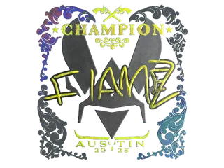 印花 | FlameZ（全息，冠军）| 2025年奥斯汀锦标赛