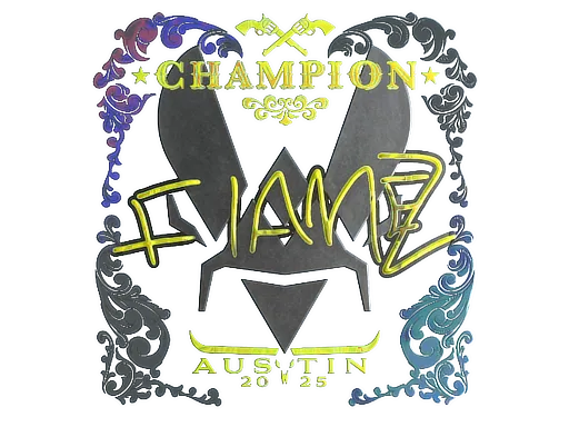 印花 | FlameZ(全息,冠军)| 2025年奥斯汀锦标赛