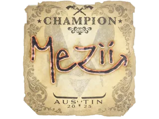 印花 | mezii（冠军）| 2025年奥斯汀锦标赛
