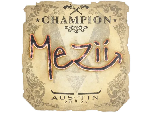 印花 | mezii(冠军)| 2025年奥斯汀锦标赛