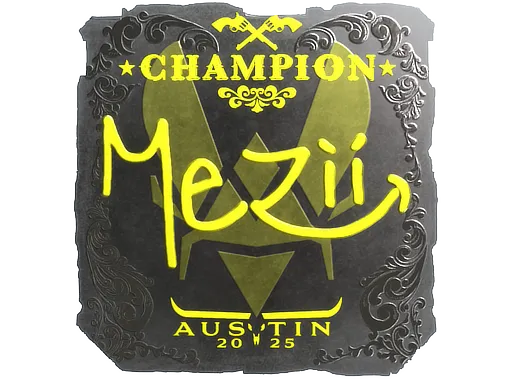 印花 | mezii（闪亮，冠军）| 2025年奥斯汀锦标赛