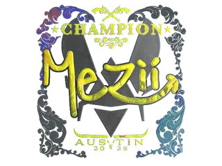 印花 | mezii（全息，冠军）| 2025年奥斯汀锦标赛