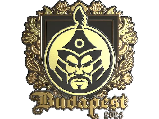 印花 | The MongolZ(金色)| 2025年布达佩斯锦标赛