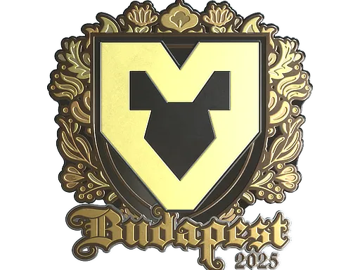 印花 | MOUZ（金色）| 2025年布达佩斯锦标赛