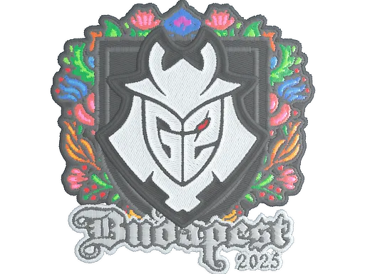 印花 | G2 Esports(刺绣)| 2025年布达佩斯锦标赛