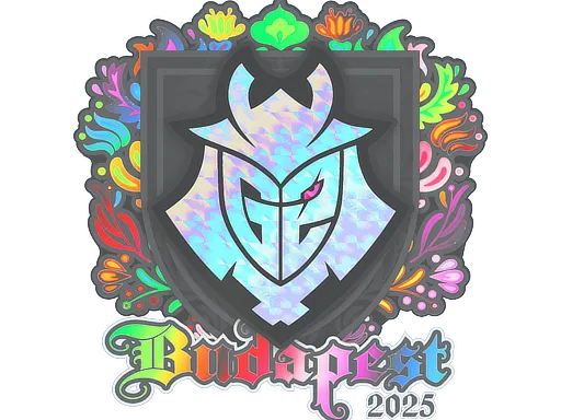 印花 | G2 Esports（全息）| 2025年布达佩斯锦标赛