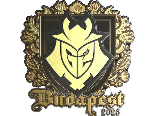 印花 | G2 Esports(金色)| 2025年布达佩斯锦标赛