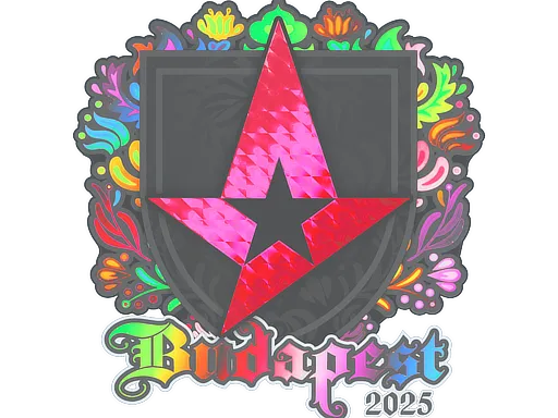 印花 | Astralis（全息）| 2025年布达佩斯锦标赛
