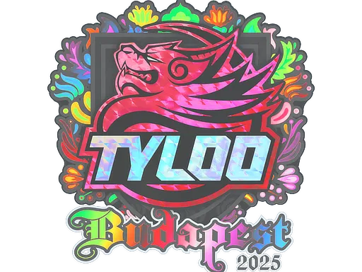 印花 | TYLOO(全息)| 2025年布达佩斯锦标赛