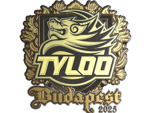 印花 | TYLOO(金色)| 2025年布达佩斯锦标赛