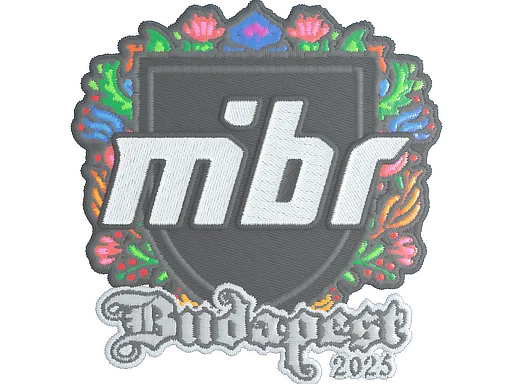 印花 | MIBR（刺绣）| 2025年布达佩斯锦标赛