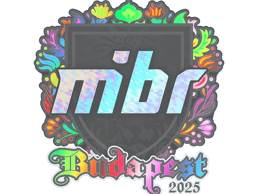 印花 | MIBR(全息)| 2025年布达佩斯锦标赛