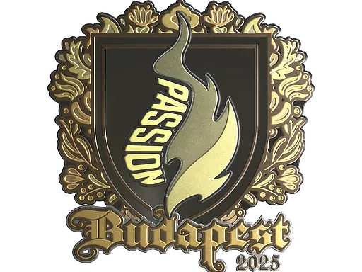 印花 | Passion UA（金色）| 2025年布达佩斯锦标赛