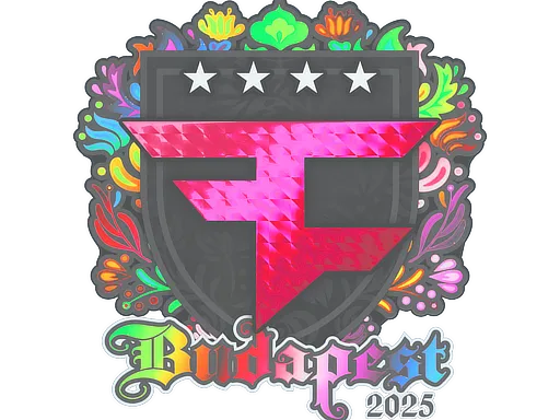 印花 | FaZe Clan（全息）| 2025年布达佩斯锦标赛