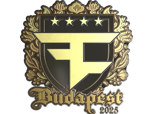 印花 | FaZe Clan（金色）| 2025年布达佩斯锦标赛