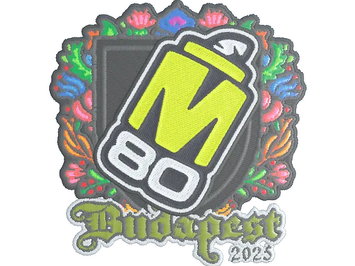 印花 | M80（刺绣）| 2025年布达佩斯锦标赛