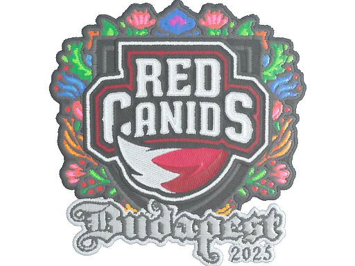 印花 | RED Canids（刺绣）| 2025年布达佩斯锦标赛