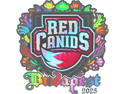 印花 | RED Canids（全息）| 2025年布达佩斯锦标赛