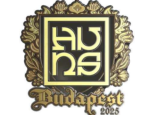 印花 | The Huns（金色）| 2025年布达佩斯锦标赛