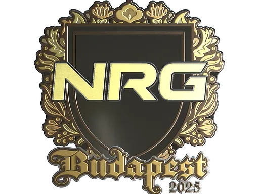 印花 | NRG(金色)| 2025年布达佩斯锦标赛