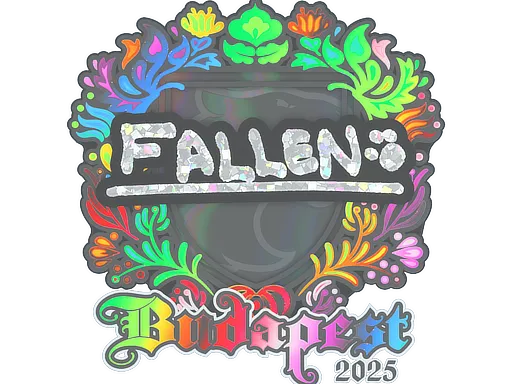 印花 | FalleN（全息）| 2025年布达佩斯锦标赛