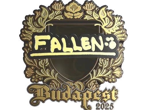 印花 | FalleN(金色)| 2025年布达佩斯锦标赛