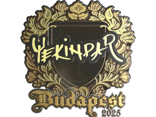 印花 | YEKINDAR（金色）| 2025年布达佩斯锦标赛