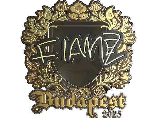 印花 | FlameZ(金色)| 2025年布达佩斯锦标赛