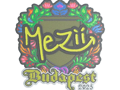 印花 | mezii(刺绣)| 2025年布达佩斯锦标赛