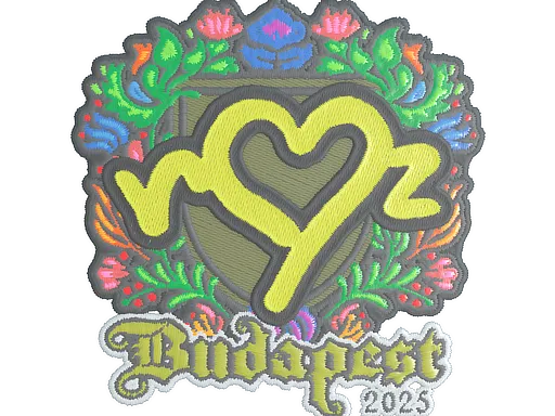 印花 | ropz（刺绣）| 2025年布达佩斯锦标赛